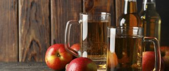 2 кружки сидра