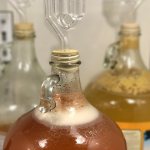 Бутылки с домашним сидром