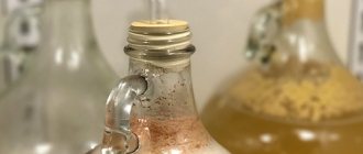 Бутылки с домашним сидром