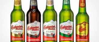 Чешское пиво Будвайзер (Budweiser)