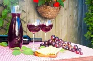 Домашнее виноградное вино фото