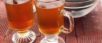 Горячий алкогольный яблочный сидр