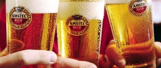 Характеристики пива амстел