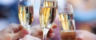 Как держать бокал с шампанским