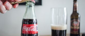 Кока-кола с пивом