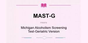 Мичиганский mast тест на алкоголизм