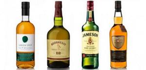 Обзор основных брендов ирландского виски