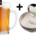 пиво со сметаной