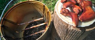 Самодельная коптильня