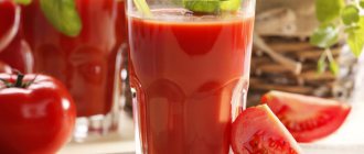 Томатный сок с похмелья