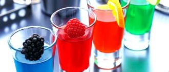 ТОП-3 рецептов алкогольного желе с водкой и другими напитками