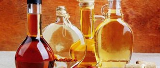 Уксус при температуре