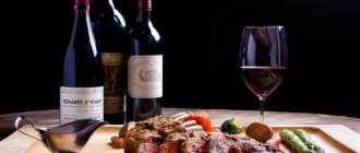 Вино и еда