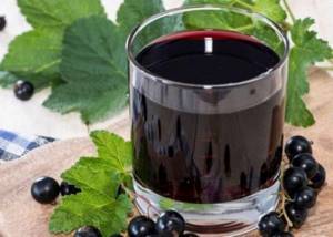 Вино из черной смородины фото