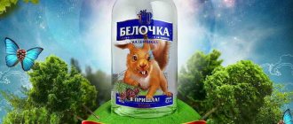 водка Белочка